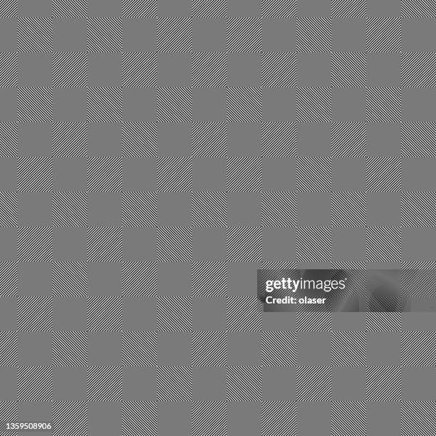 horizontally and vertically stripes forming checkered pattern. difficult for the eye. - impossible shape pattern stock illustrations