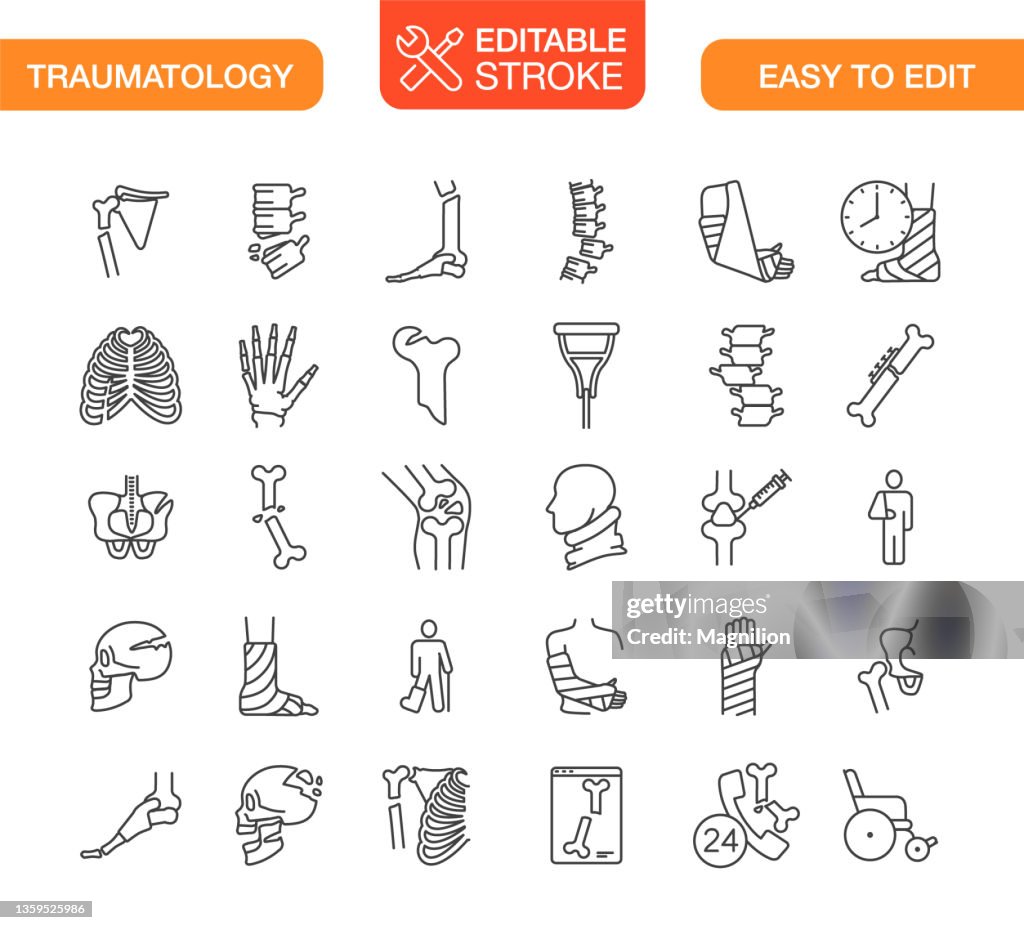 トラウマアイコン設定編集可能なストローク