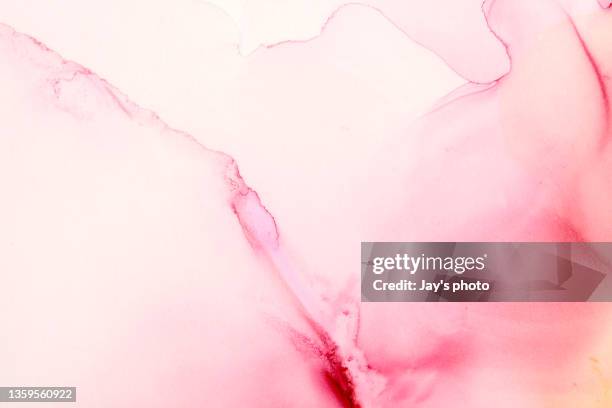 alcohol ink fluid abstract art drawing photo shotting. - marble background photos et images de collection