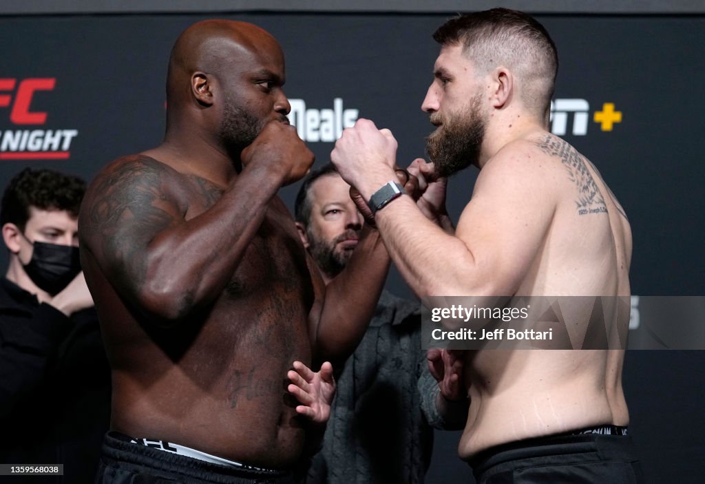 UFC Fight Night: Lewis v Daukaus Weigh-in