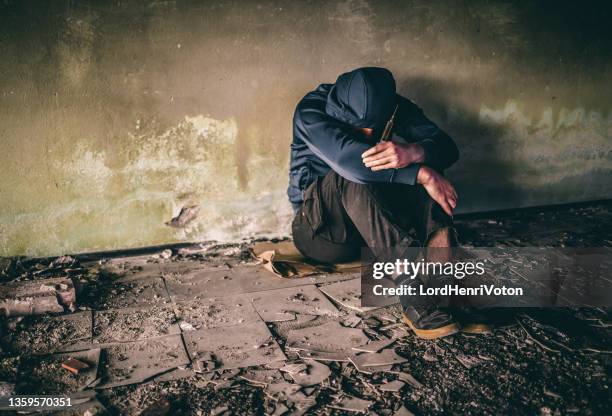 dependence on heroin - drug abuse stock pictures, royalty-free photos & images