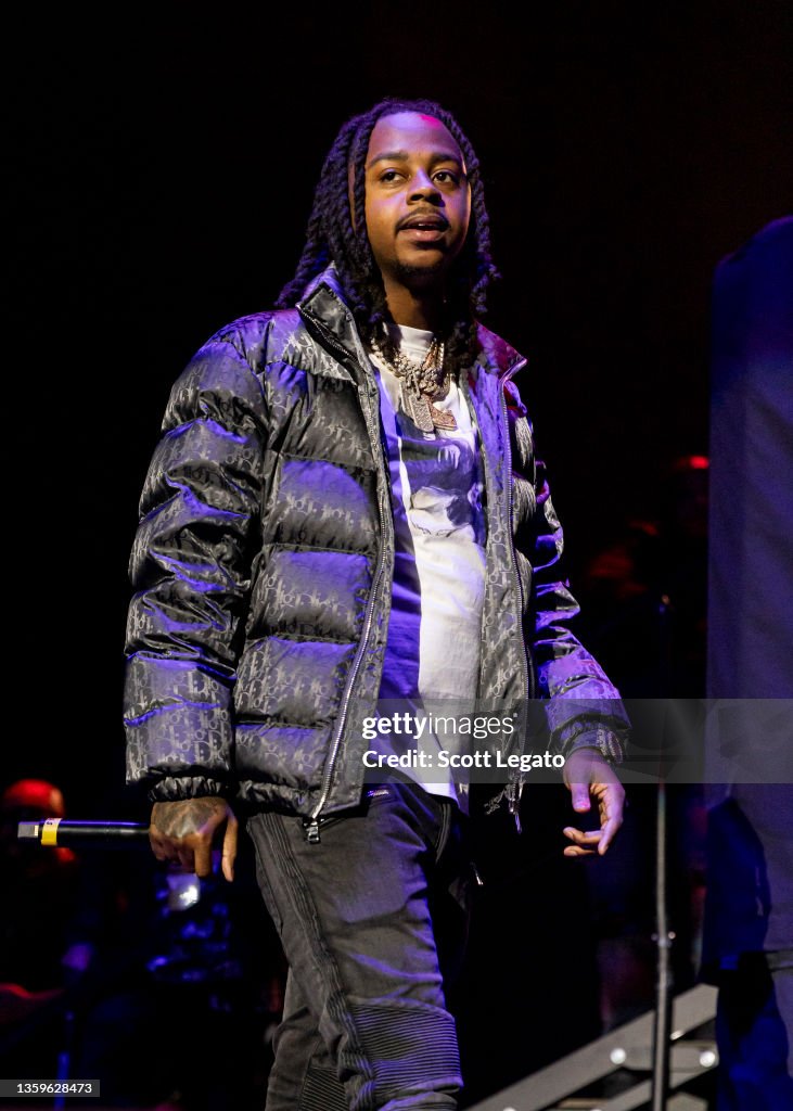 Babyface Rapper Rapper Babyface Ray performs during the WJLB Big Holiday Show at ...