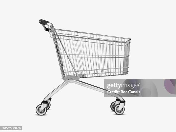 shopping cart - carrito de la compra fotografías e imágenes de stock