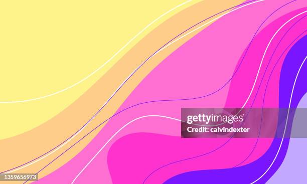 background bright colors - mindful stock illustrations