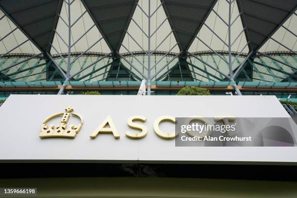 General view at Ascot Racecourse on December 18, 2021 in Ascot, England.