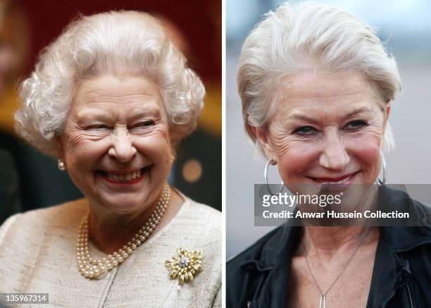 In this composite image a comparison has been made between Queen Elizabeth II and Actress Dame Helen Mirren. Oscar hype begins this week with the...