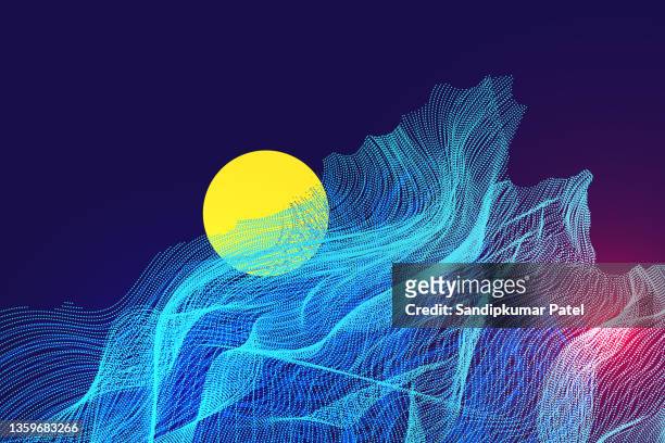 bright colors natural background - soft textures stock illustrations