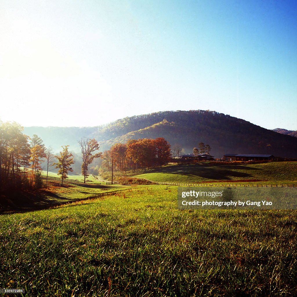 Morning at Smoky Mountains