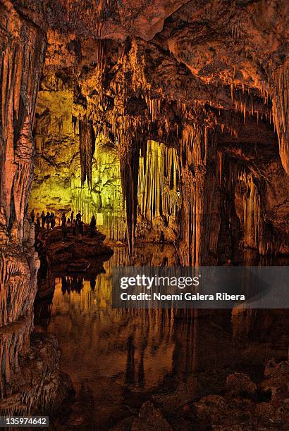 caves of neptune - cerdeña stock pictures, royalty-free photos & images
