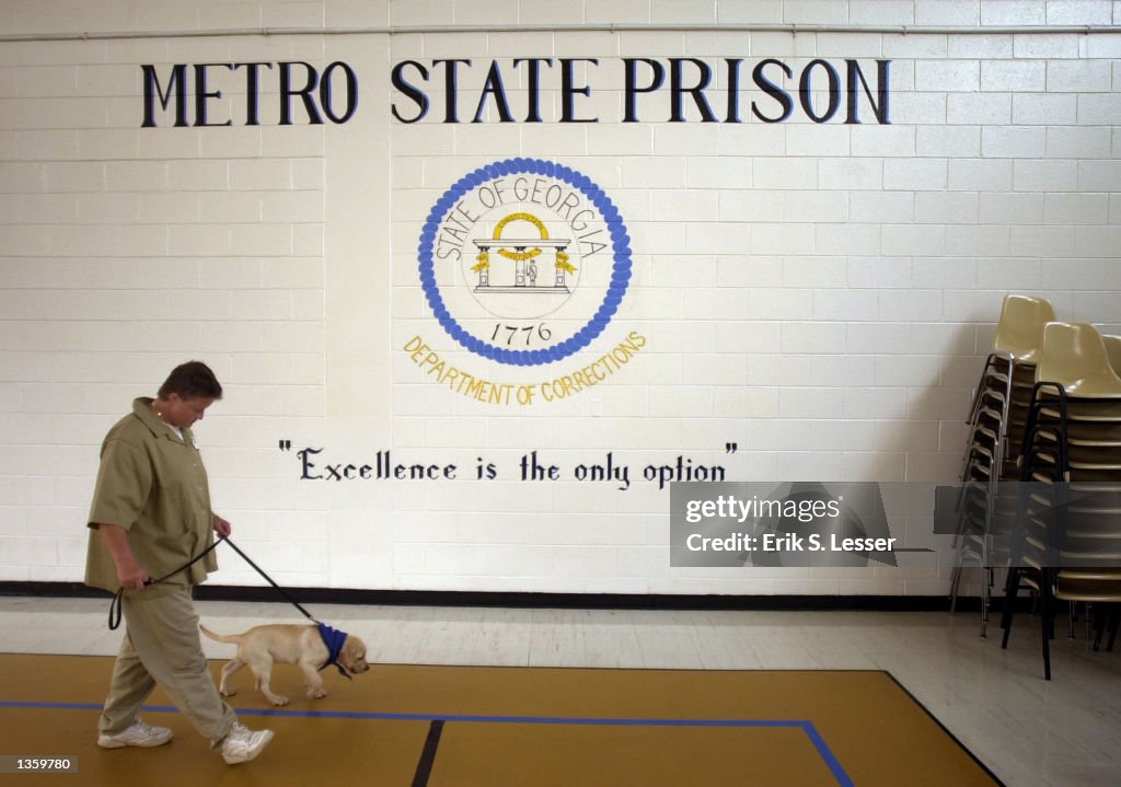 Inmate Guide Dog Training