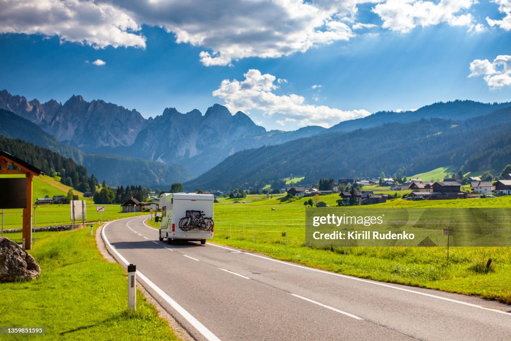 Road in austrian alps