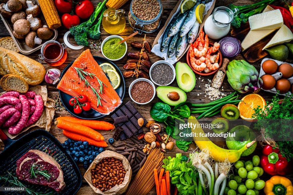 Food and drink background