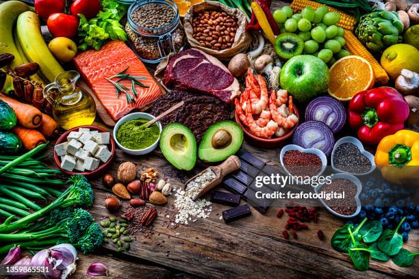 healthy food background - oil abundance stock pictures, royalty-free photos & images