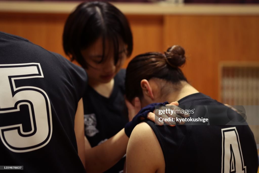 Young female team loses