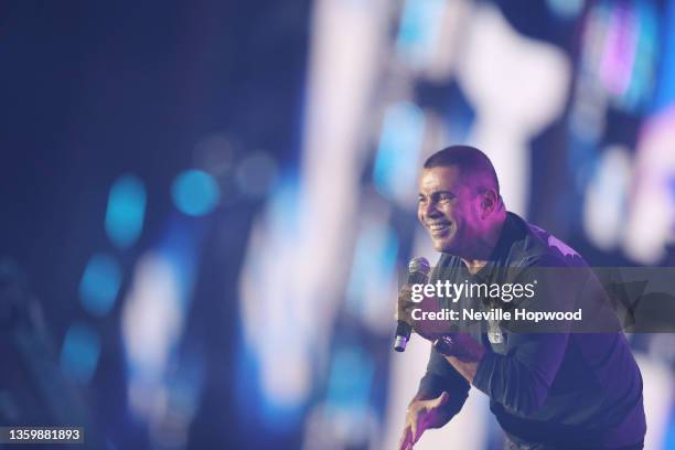 Amr DIab view during MDLBEAST SOUNDSTORM 2021 on December 19, 2021 in Riyadh, Saudi Arabia.