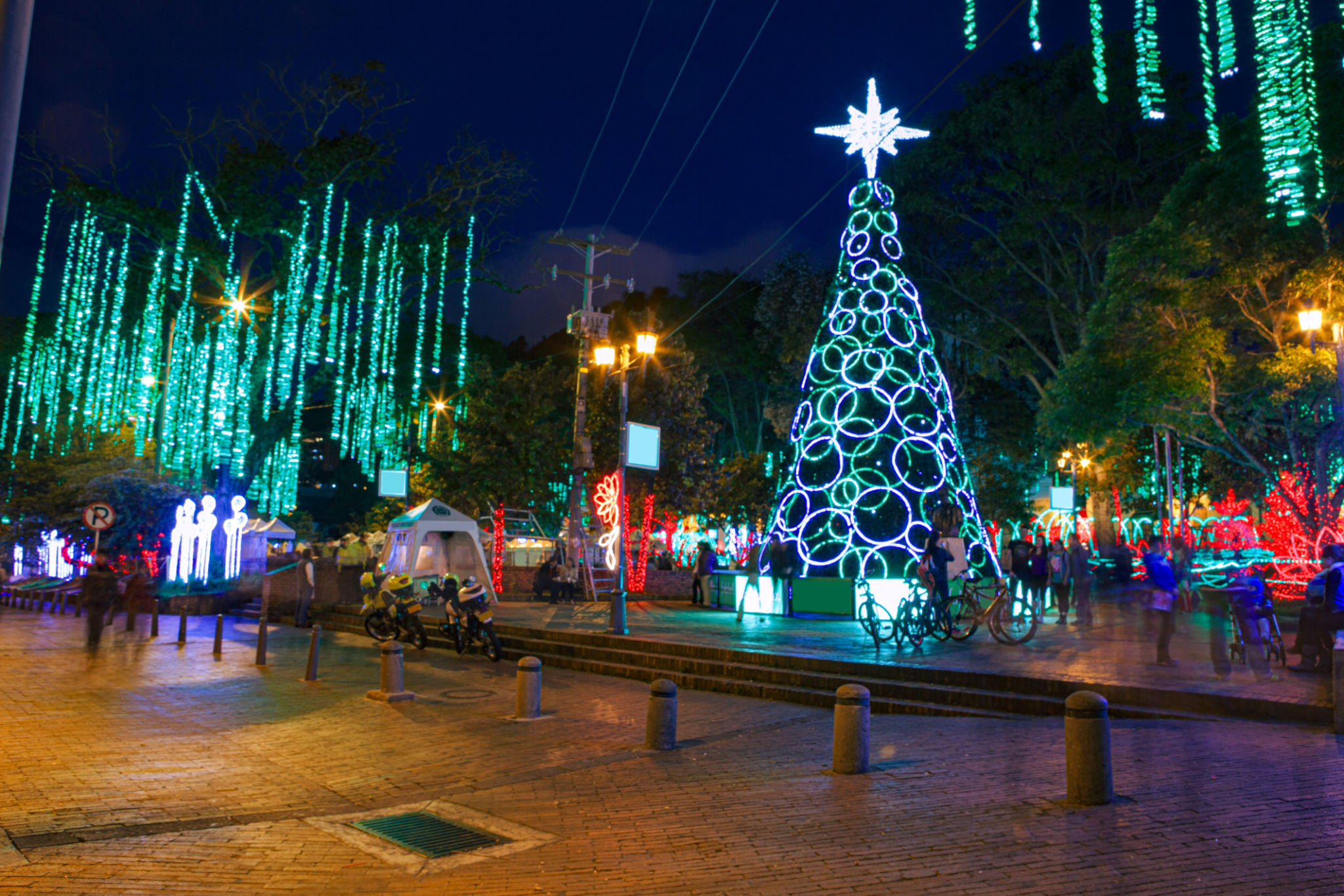 led display street