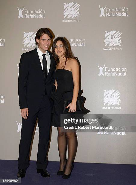 Rafa Nadal and Maria Francisca ''Xisca' Perello attend the "Juntos Por La Integracion" charity gala organized by the Foundation Rafa Nadal on...