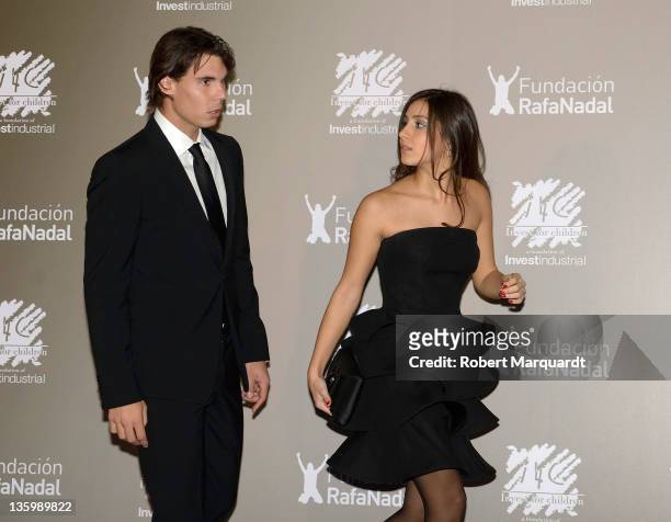 Rafa Nadal and Maria Francisca ''Xisca' Perello attend the "Juntos Por La Integracion" charity gala organized by the Foundation Rafa Nadal on...