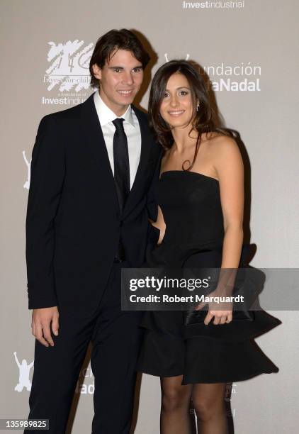 Rafa Nadal and Maria Francisca ''Xisca' Perello attend the "Juntos Por La Integracion" charity gala organized by the Foundation Rafa Nadal on...