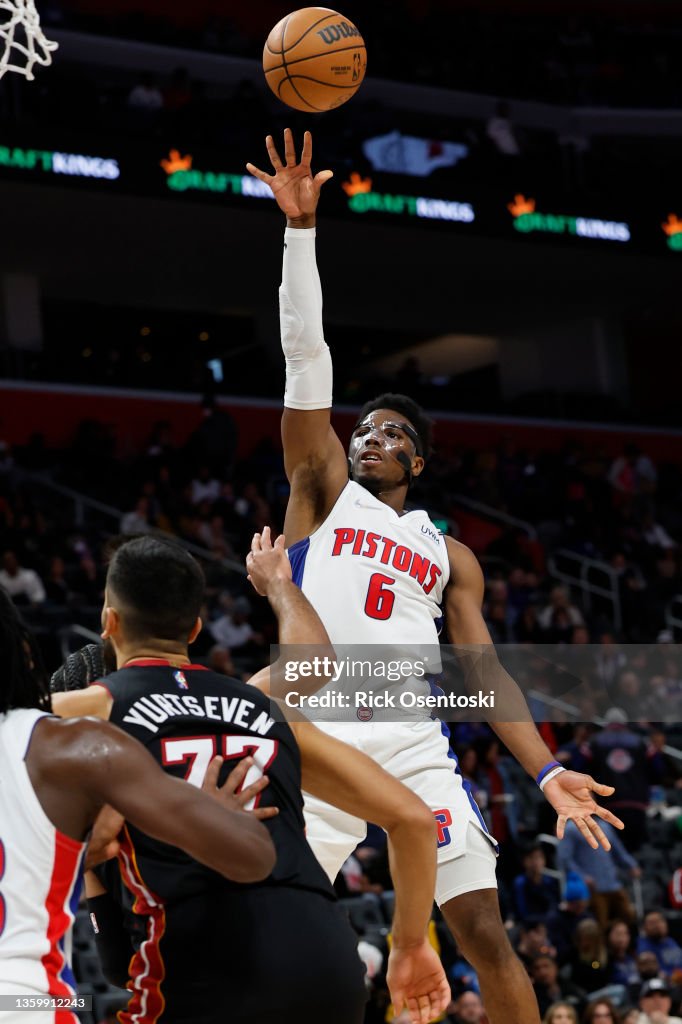 Miami Heat v Detroit Pistons