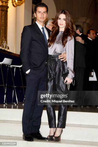 Actress Paz Vega and husband Orson Salazar attend the "Juntos Por La Integracion" charity gala organized by the Foundation Rafa Nadal on December 15,...