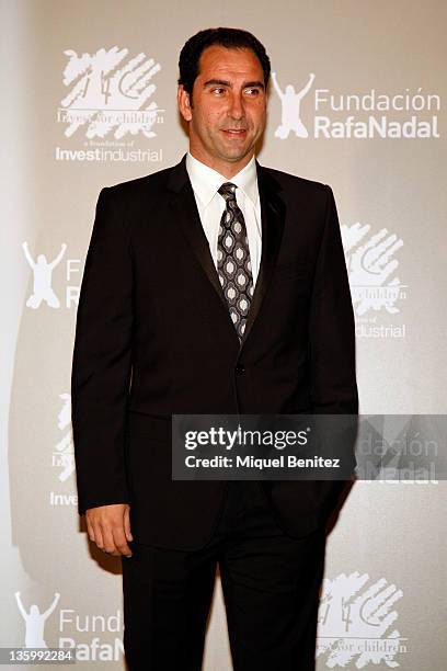 Albert Costa attends the "Juntos Por La Integracion" charity gala organized by the Foundation Rafa Nadal on December 15, 2011 in Barcelona, Spain.