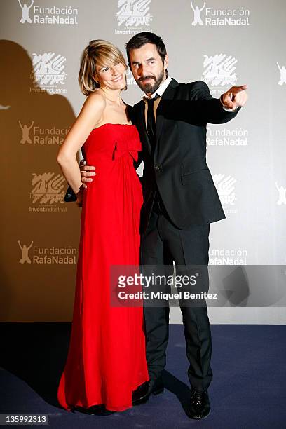 Actor Santi Millan and wife Rosa Olucha attend the "Juntos Por La Integracion" charity gala organized by the Foundation Rafa Nadal on December 15,...
