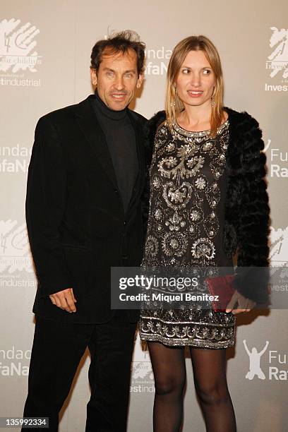 Jordi Arrese and Natalia attend the "Juntos Por La Integracion" charity gala organized by the Foundation Rafa Nadal attend the "Juntos Por La...