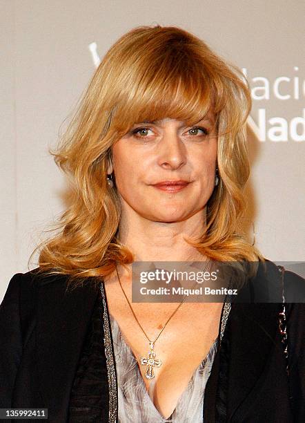 Nastassja Kinski attends the "Juntos Por La Integracion" charity gala organized by the Foundation Rafa Nadal on December 15, 2011 in Barcelona, Spain.