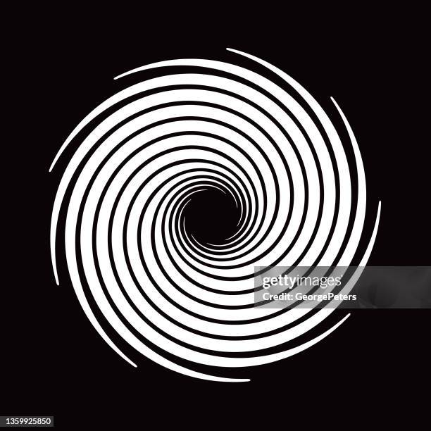 spiral halftone pattern - epicenter stock illustrations