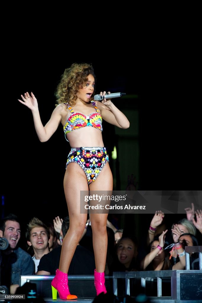 Rihanna Performs In Concert In Madrid