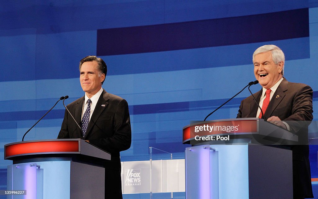 Republican Presidential Debate Held In Sioux City