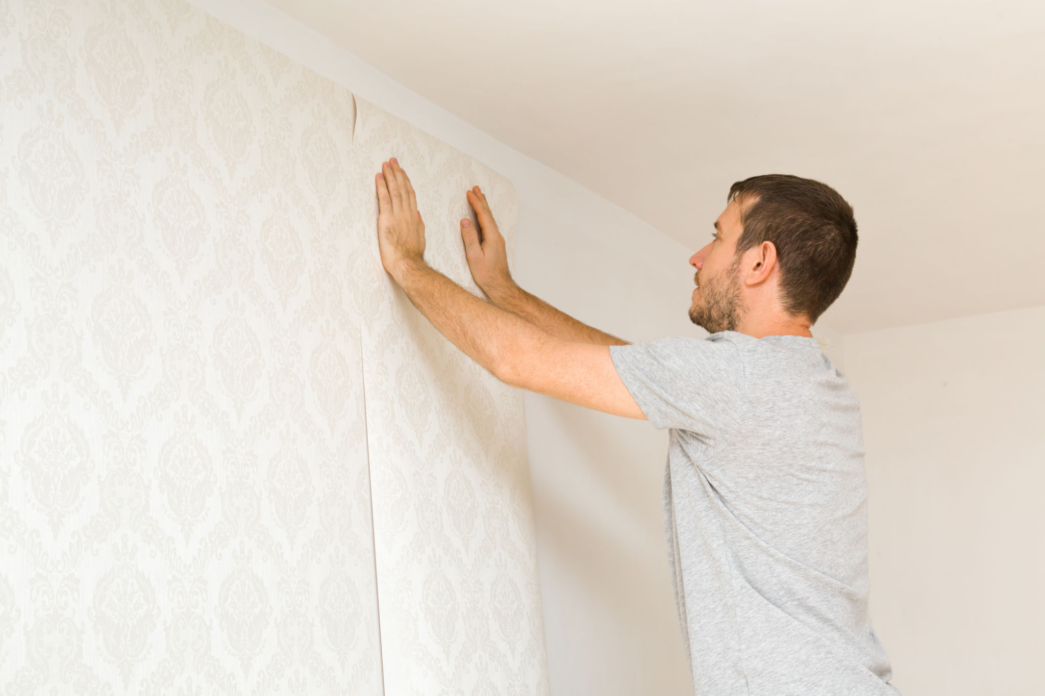 painting over wallpaper