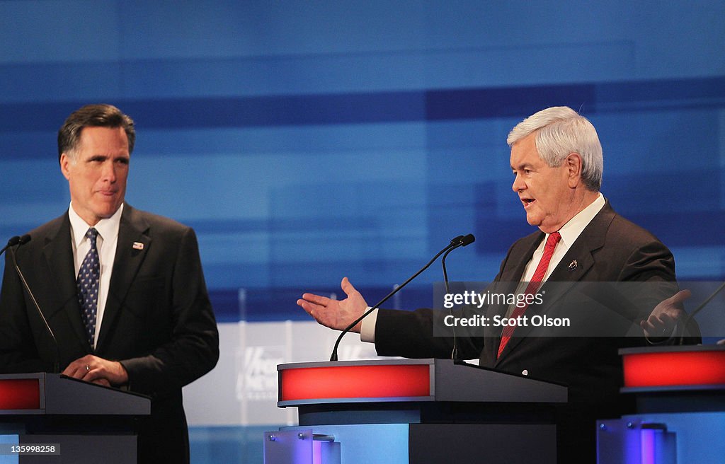 Republican Presidential Debate Held In Sioux City