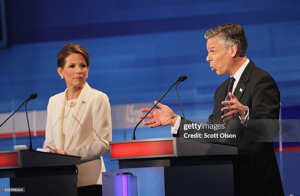 Republican Presidential Debate Held In Sioux City