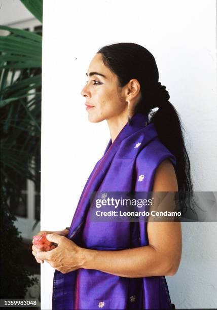 Iranian visual artist Shirin Neshat, Locarno, Switzerland, 14th July 2011.