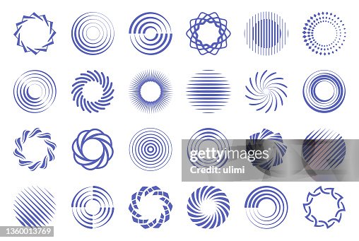 Circle Design Elements High-Res Vector Graphic - Getty Images