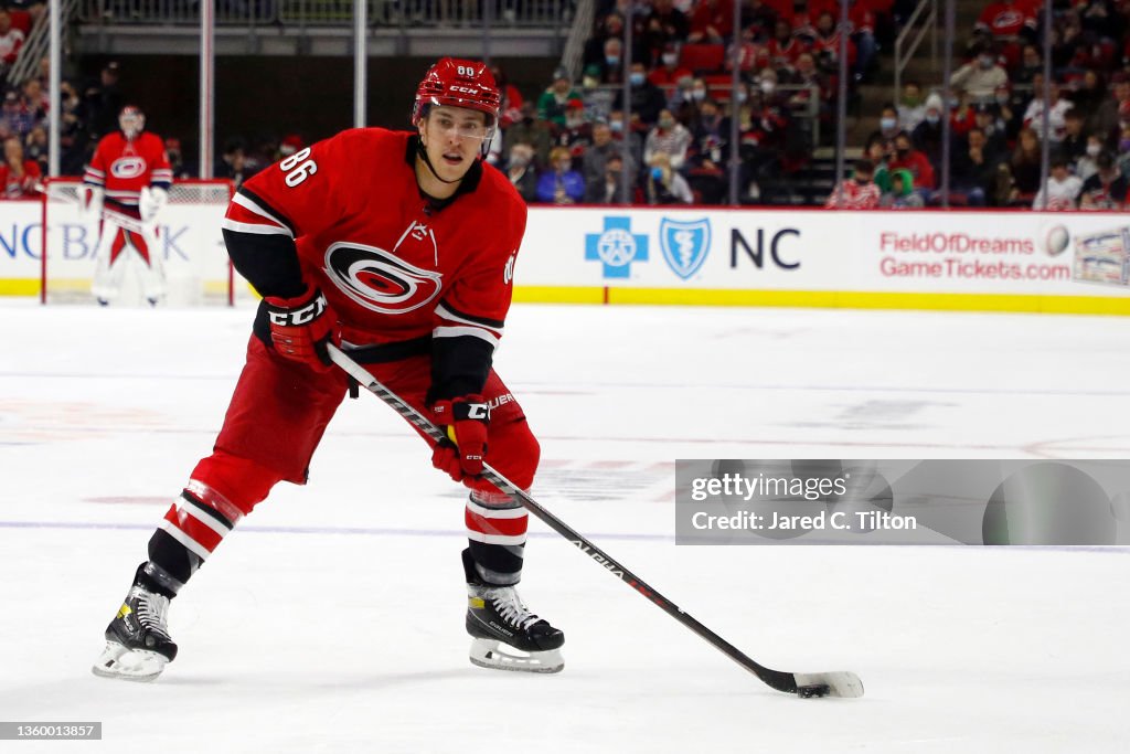 Detroit Red Wings v Carolina Hurricanes