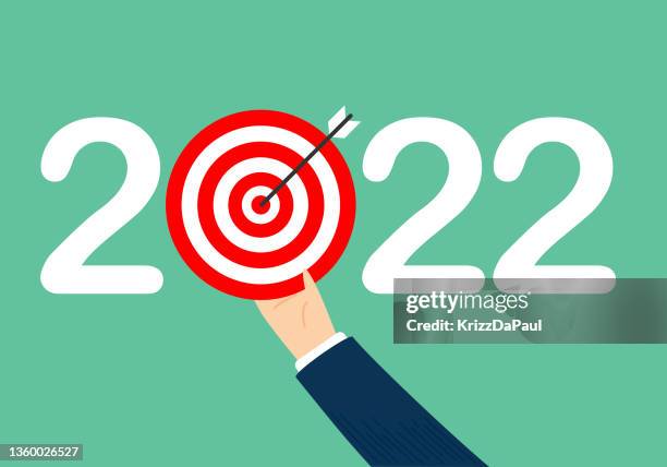 business goals concept - poor vision stock illustrations