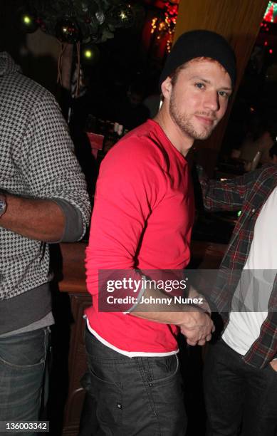 Actor Ryan Phillippe attends the Rosenberg Toy Drive at SOB's on December 15, 2011 in New York City.