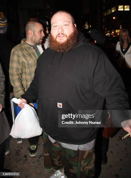 Action Bronson attends the Rosenberg Toy Drive at SOB's on December 15, 2011 in New York City.