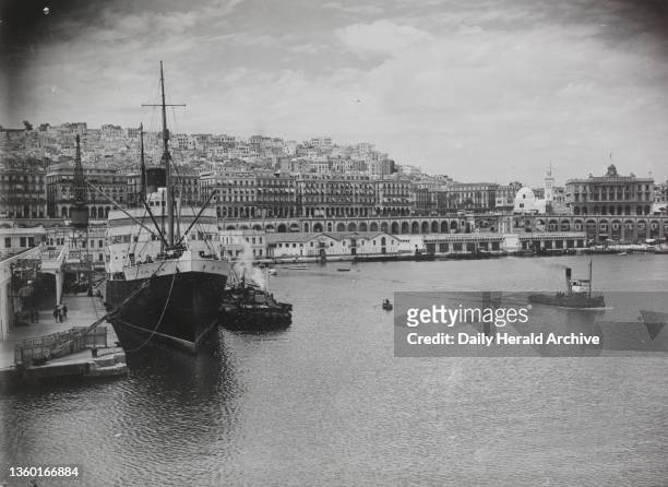 View of Algiers, 1939. Photograph by Reuben Saidman.