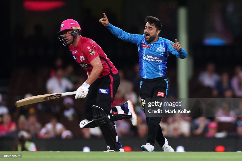 BBL - Sixers v Strikers