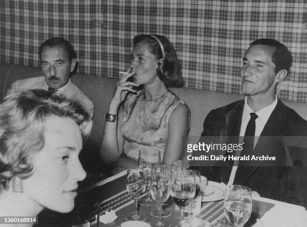Lauren Bacall and Luis Miguel Dominguin, 1959.