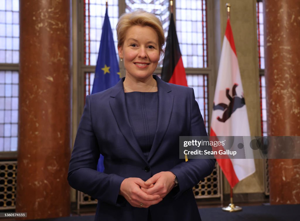 Franziska Giffey Confirmed As New Mayor Of Berlin