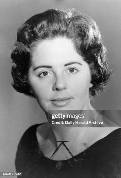 Betty Boothroyd, circa 1957. Betty Boothroyd photographed when she was a parliamentary Labour candidate for South East Leicester, and Private...