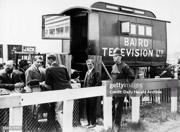 First televised Epsom Derby, 2 June 1931. 'The Derby to be seen by wireless. It is hoped, for the first time in history, that tomorrow the Epsom...