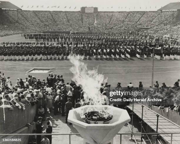 Opening of the Olympic Games, London, 1948. Opening of the Olympic Games, London, 1948 Olympic Photo Association
