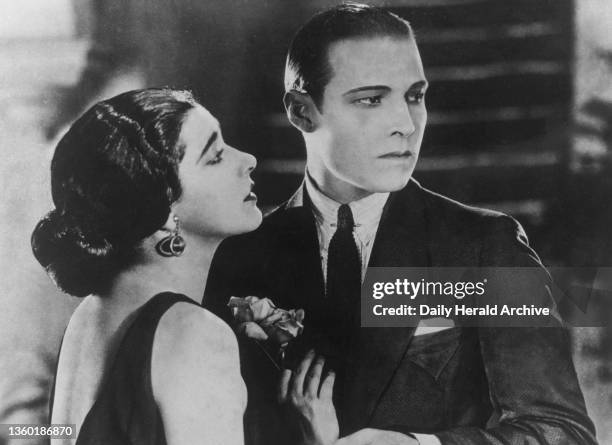 Rudolph Valentino , Italian-born American film star, first appeared on stage as a dancer, before making his screen debut in 1919. His first starring...