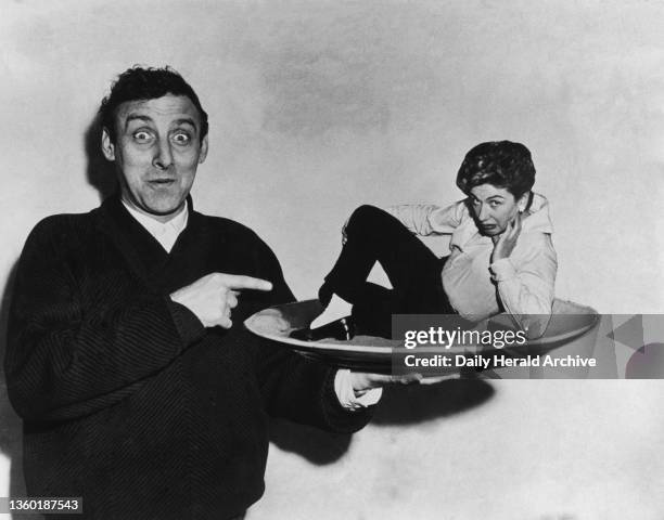 Spike Milligan and Jacqueline Mackenzie in Pentomania 1956.